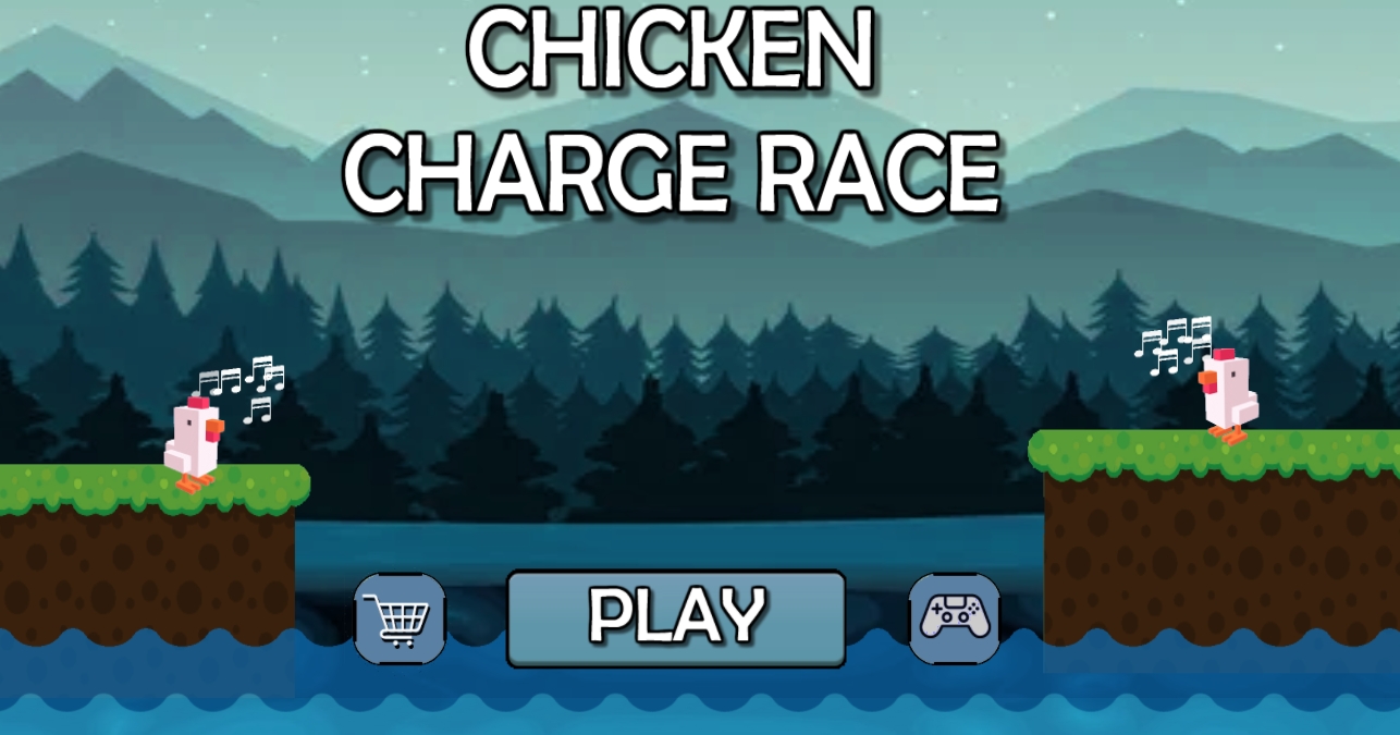 Chicken Charge Race gameplay